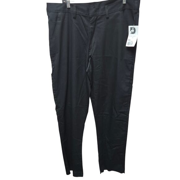Landau Other - Landau Uniform Pants Mens 36 Black Cargo Medical Scrub Work Pants NWT